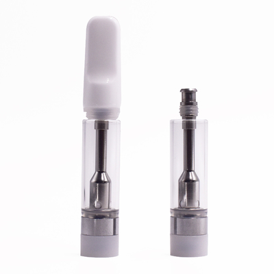 bobina de cerámica que calienta el cartucho de encargo sin plomo del aceite del cbd del color de la pluma del vape del hilo de 0.5ml 1ml 510