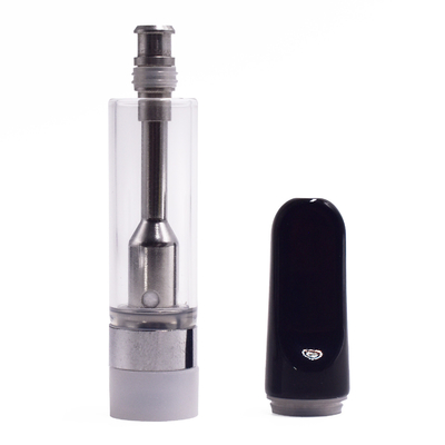 bobina de cerámica que calienta el cartucho de encargo sin plomo del aceite del cbd del color de la pluma del vape del hilo de 0.5ml 1ml 510