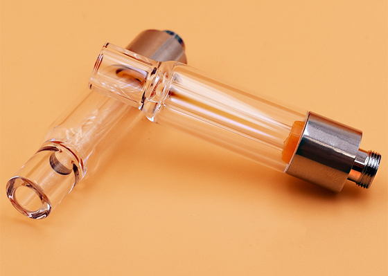 Pluma de cristal del vaporizador del aceite de Cbd de Pyrex, vaina prellenada hermética Vape