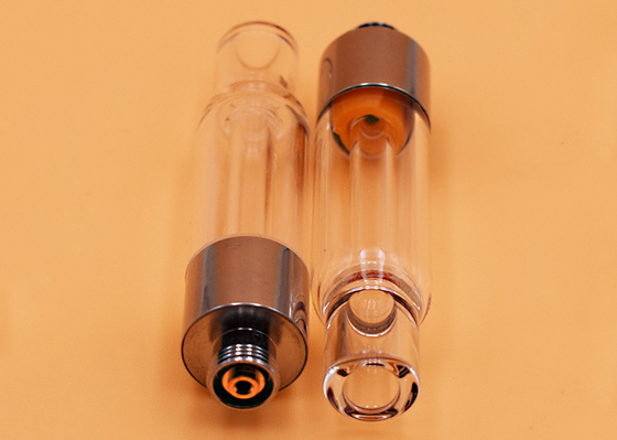 Pluma de cristal del vaporizador del aceite de Cbd de Pyrex, vaina prellenada hermética Vape