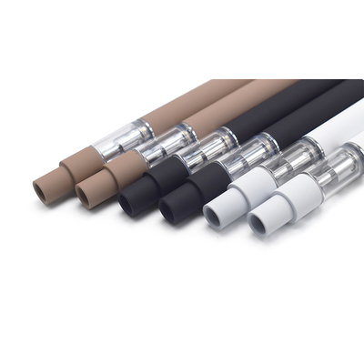 Pluma disponible de Vape 350mAh D5 Cbd del aceite grueso vacío de cerámica de la etiqueta privada 0.5ml