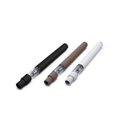 Pluma disponible de Vape 350mAh D5 Cbd del aceite grueso vacío de cerámica de la etiqueta privada 0.5ml