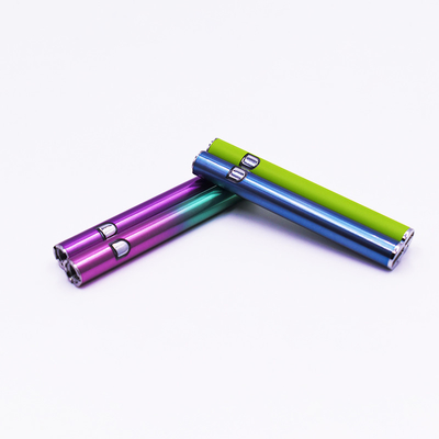 Hilo coloreado 2.8V de 350mAh Vape Pen Battery 510 a 4.2V