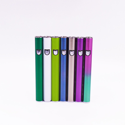Hilo coloreado 2.8V de 350mAh Vape Pen Battery 510 a 4.2V