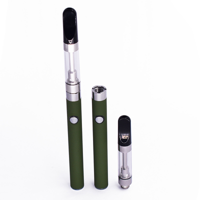 Abotone el precalentamiento de la torsión 350mah delgado de la batería de Vape del aceite del hilo de Cbd 510