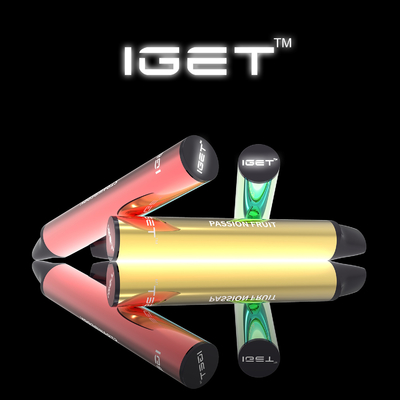 el 6% 600 cartucho de los soplos 400mah Nic Salt Disposable Vape Pen IGET SHION