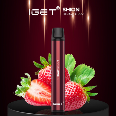 Soplos enormes 2.4ml Iget Shion de la pluma 600 de Nic Salt Disposable Vape Cbd del hielo