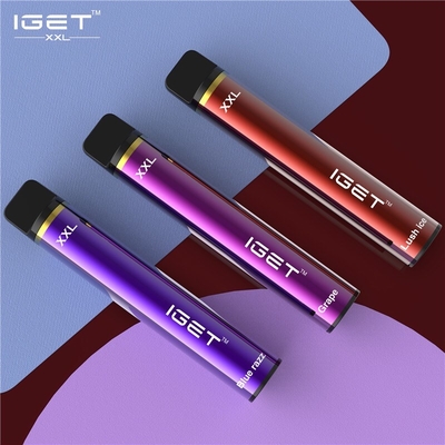Vaina portátil Vape, pluma del soplo auténtico de Iget 1800 del vaporizador de 7ml que fuma XXL