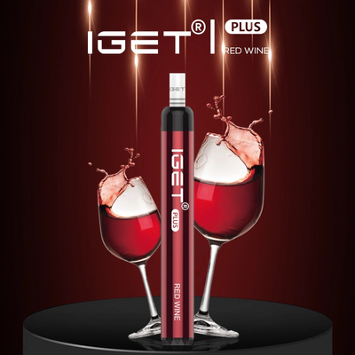 soplos disponibles 4.8ml del cigarrillo 1200 de 650mAh IGET Vape mini E