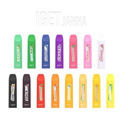 1.6ml 450 sopla Vape disponible Pen Pod Device IGET JANNA Disposable
