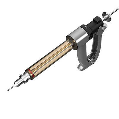 máquina de rellenar del cartucho del destilado de 50ml CBD, arma calentado 510 hilos de la jeringuilla