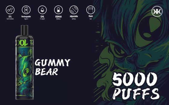 Energía líquida Vape disponible Pen Vaporizer del sistema Epod de la vaina de los soplos del cigarrillo 5000 de E