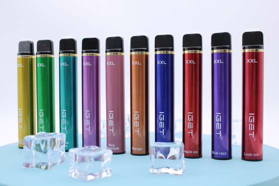 Nicotina disponible Vape de la batería al por mayor del cigarrillo IGET Vape IGET 1800 XXL 900mah
