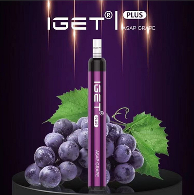 Cigarrillo 100% de Authent Iget Iget E Iget más 1200 la nicotina de los soplos 4.8ML 5%