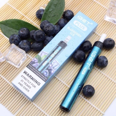 IGET original MÁS 1200 sabores disponibles de la capacidad 13 de la pluma 4.8ml de Vape de la nicotina de los soplos el 6%