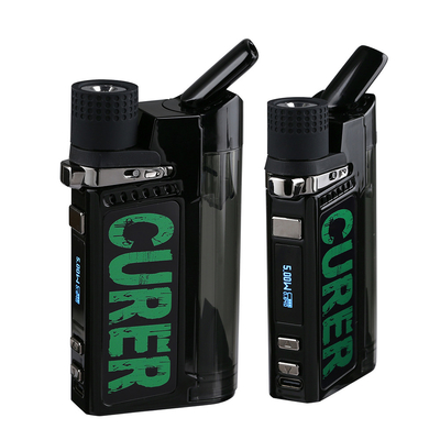 1500mAh CURER 3 en 1 vaporizador de Vape de la cera, PCTG Herb Vaporizer Kit seco