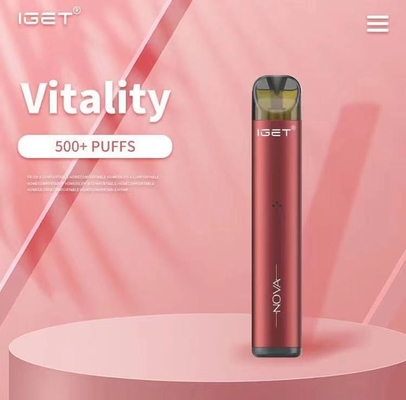Popular en equipo del arrancador de Vape de la nicotina de la batería el 6% de Australia IGET Vape IGET Nova 350mah