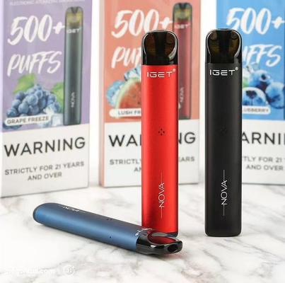 Popular en equipo del arrancador de Vape de la nicotina de la batería el 6% de Australia IGET Vape IGET Nova 350mah