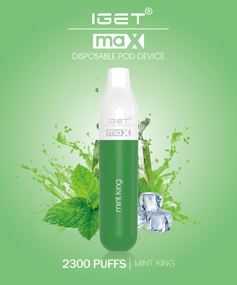 Vainas auténticas de la batería 8ml del dispositivo 1100mAh de IGET MAX Vape Pen Electronic Cigarettes