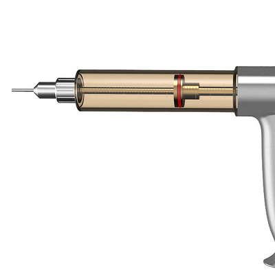 Arma de relleno de 25ml BBELL del cartucho grueso de plata del aceite semi automático