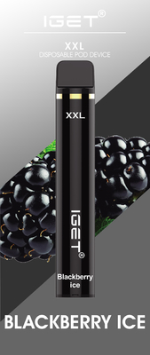 Sabores disponibles disponibles de XXL 1800f 7.0ml IGET Vape los 30 fuman la pluma