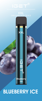 Sabores disponibles disponibles de XXL 1800f 7.0ml IGET Vape los 30 fuman la pluma