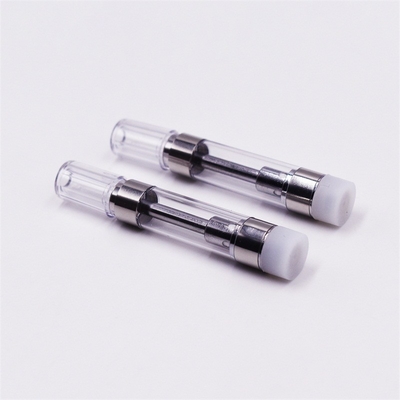 Cartucho de calefacción vendedor caliente del vape de la extremidad 1ml del tanque de cristal 510 del hilo del cbd de la bobina de cerámica plástica del aceite
