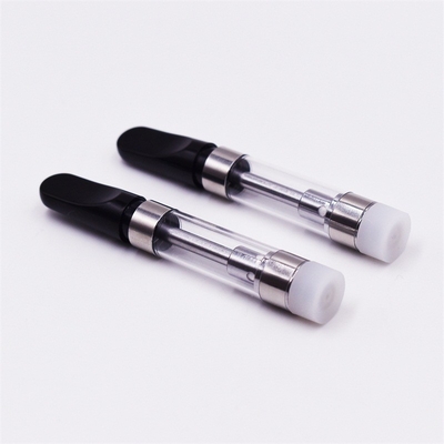 Cartucho de cerámica vendedor superior del vapor del aceite del cbd de la prueba de la calefacción 1ml 0.5ml de la bobina de la extremidad que se escapa del cartucho plástico de Vape