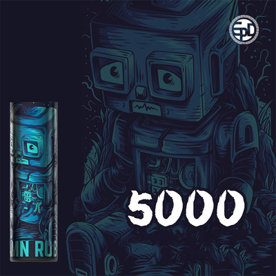 12 soplos de la pluma 5000 de Vape de la energía de Epod de la sal de la nicotina de los sabores el 5% disponibles