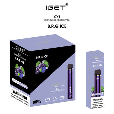 Vaina colorida IGET XXL de Vape de los cigarrillos de Iget de la batería electrónica del dispositivo 950mAh