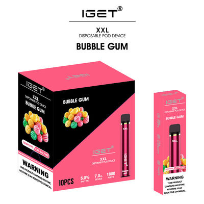 Vaina colorida IGET XXL de Vape de los cigarrillos de Iget de la batería electrónica del dispositivo 950mAh
