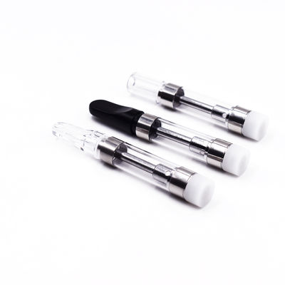 Aceite grueso de la extremidad 510 del hilo del cartucho 1.0/0.5ml del tanque de cristal de la capacidad del cartucho plástico de Vape
