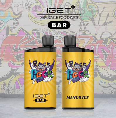 Cigarrillo disponible de los sabores e del jugo de Vape Pen Device 13 de Iget de los soplos originales de la barra 3500 en existencia