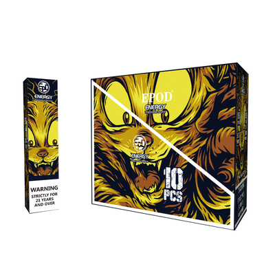 Nicotina máxima de los sabores 12ML 5% de los soplos 12 de E del cigarrillo de la energía recargable de Epod 5000