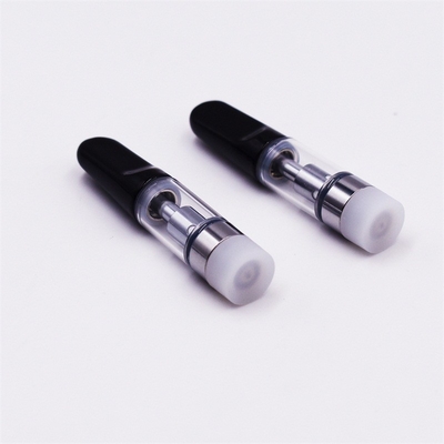 510 cartucho de encargo del aceite del delta 8 del tanque de vidrio del logotipo 0.5ml 1ml de Vape del hilo de los carros del aceite sin plomo de cerámica de Cbd