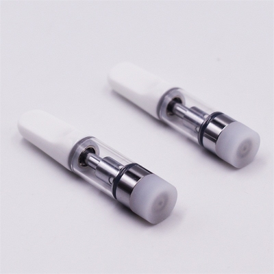510 cartucho de encargo del aceite del delta 8 del tanque de vidrio del logotipo 0.5ml 1ml de Vape del hilo de los carros del aceite sin plomo de cerámica de Cbd