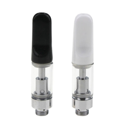 510 cartucho de encargo del aceite del delta 8 del tanque de vidrio del logotipo 0.5ml 1ml de Vape del hilo de los carros del aceite sin plomo de cerámica de Cbd