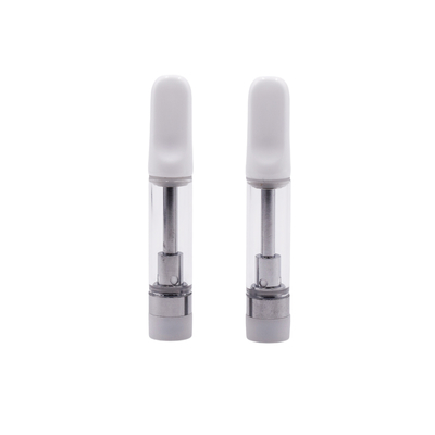 Cartucho sin plomo grueso del vape del aceite del cbd del theread de 510 tornillos del aceite 0.5ml 1ml del delta 8 amistosos del diseño de Eco