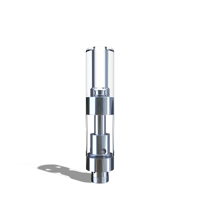 Cartucho grueso fino de cristal plástico al por mayor del vape del aceite del tanque 0.5ml 1ml de Pyrex de la extremidad