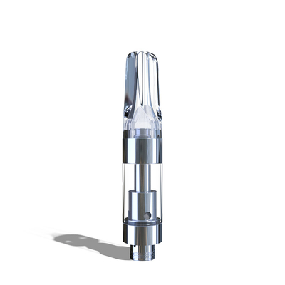 Cartucho grueso fino de cristal plástico al por mayor del vape del aceite del tanque 0.5ml 1ml de Pyrex de la extremidad