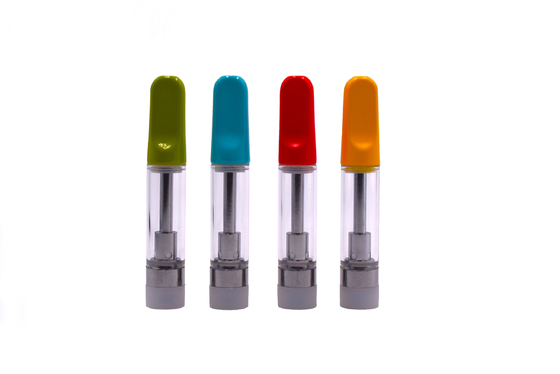 La mayoría del cartucho de calefacción del vape del aceite del cbd de los artículos del delta 8 de la bobina de cerámica sin plomo gruesa poppular 510 del aceite 0.5ml 1ml