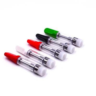 Calefacción de cerámica de la bobina del logotipo de Cbd del cartucho del aceite del cbd de los carros gruesos coloridos de encargo del vape para el aceite del delta 9 del delta 8