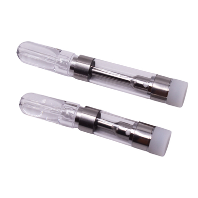 Cartucho disponible grueso de cerámica del aceite CBD THC Vape de la bobina SS316 del hilo plástico de la extremidad 510