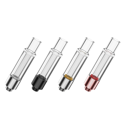 De la fábrica cartucho de cristal lleno del vaporizador del atomizador 0.5ml 1ml del aceite directamente CBD THC D8