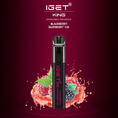 La pluma disponible vendedora caliente del vape del REY 2600 soplos de Australia IGET con color de los diferentes tipos elige