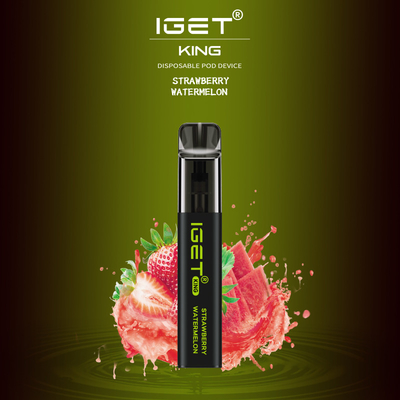 La pluma disponible vendedora caliente del vape del REY 2600 soplos de Australia IGET con color de los diferentes tipos elige