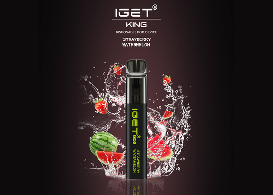 2022 Vape disponible caliente encierra al rey 2600 soplos de Iget de la nicotina del 6% disponibles