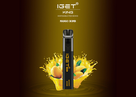 9 nicotina disponible de la vaina 8.5ml 6,0% del soplo IGET Vape de los sabores 2600