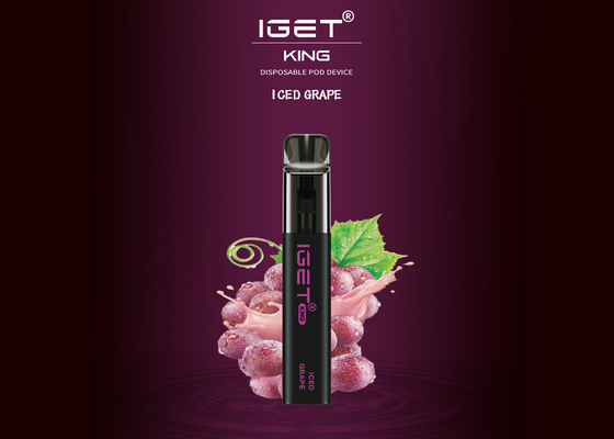 9 nicotina disponible de la vaina 8.5ml 6,0% del soplo IGET Vape de los sabores 2600