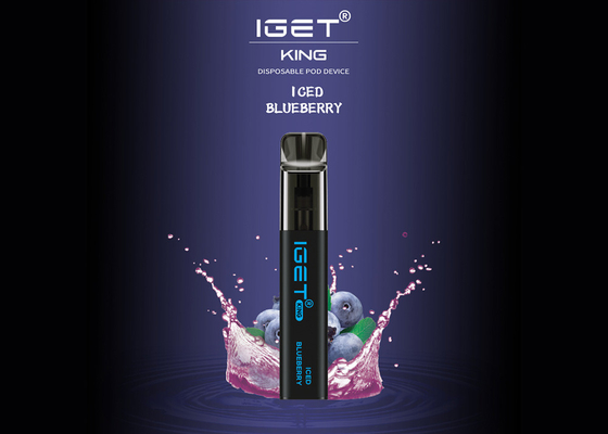 9 nicotina disponible de la vaina 8.5ml 6,0% del soplo IGET Vape de los sabores 2600